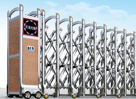 三步即可辨别平博体育伸缩门真伪